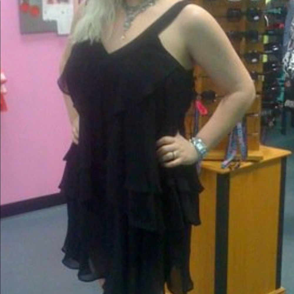 MM Couture Miss Me Ruffle Mini Dress